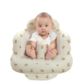 AGITVPS inflatable baby seat front view with ergonomic back support for comfortable sitting.