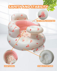 AGITVPS Upgrade wide backrest supports posture during play and feeding