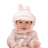 AGUARD baby head protector cotton material close-up shows gentle softness for crawlers