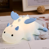AGV Cici cute baby dragon night light front view shows soft blue glow for bedtime