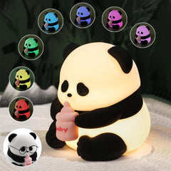 AGV Cici Panda Night Light offering 3 brightness levels for breastfeeding and diaper changes