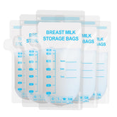 AHSNYLC breastmilk storage bag packaging highlights BPA-free material for safe fridge storage.