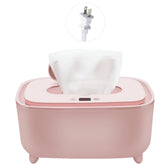 AIBUCOLL wipe warmer with lid closed maintains warmth and moisture for quick diaper changes