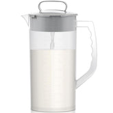 AIIHAC breast milk pitcher 64oz with angled blade for smooth mixing and clump-free results.