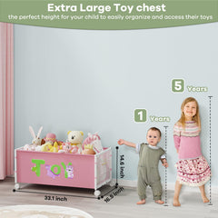 AIJIAMEIER sturdy metal frame demonstrates durability for long-term kids' toy organization.