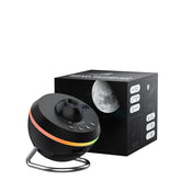 Ainael Galaxy Projector front view shows a compact home planetarium for cozy nights.