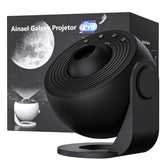 Ainael Galaxy Projector front view shows a compact, modern device for bedrooms.