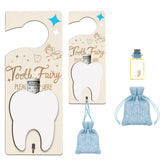 AINBIN Tooth Fairy Door Hanger blue enhances magical tooth rituals