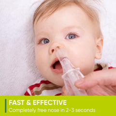 Airmed's Vac nasal aspirator baby with dual suction heads for flexibility