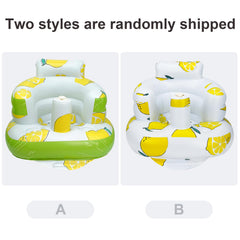 AirSwim inflatable baby seat safe non-toxic PVC for skin-friendly play indoors.