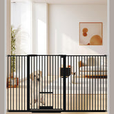 AiWMGL dog gate tall door adjustable for varying pet sizes and room flow
