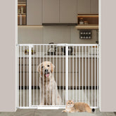 AiWMGL gate hallway setup shows quick, no-drill installation.