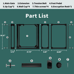 AiWMGL wall protection pads guarding walls during secure gate placement