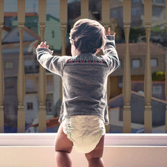 Aixingyun child safety net material closeup shows durable fabric for long-lasting use.