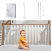 Aixingyun child safety net installed on stairs for enhanced baby protection
