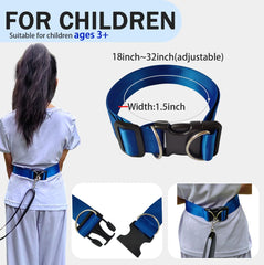Ajqxh Secure Waist Leash Harness adult connector illustrates easy link