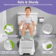 AJVV Toddler Step Stool 3-in-1 easy assembly for quick setup