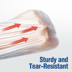 AKIMRABY leak-proof polyethylene liners resist spills for clean diaper changes.