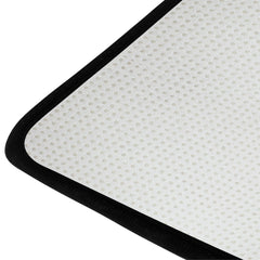 ALAZA door mat for kids and pets with non-slip, stain-resistant features.