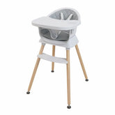 Albert Baby 3-in-1 high chair being assembled for quick setup
