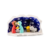Alessi AGJ01 W Happy Eternity Baby five-figurines nativity centerpiece
