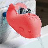 ALIBEBE faucet cover whale in tub provides safe bath-time protection for babies