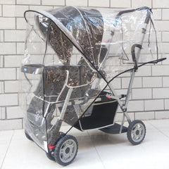 Aligle Weather Shield ventilation holes enabling airflow during strolls