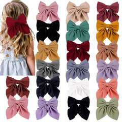 ALinmo 20pcs satin ribbon bows packaging shows gift-ready pastel set.