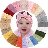 ALinmo soft-wide turban headbands offer gentle comfort for everyday outfits.