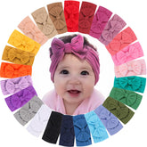 ALinmo 25pcs nylon headbands pack for versatile outfits and daily wear.