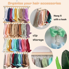 ALinmo headband holder toddler room setup for easy accessory selection.