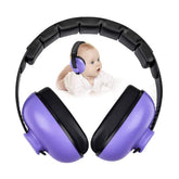 Alitamei kids headphones, purple side view, comfortable protection at loud events