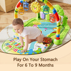ALB Alive Lovely Baby tummy-time pad supports safe, comfy tummy time and development.
