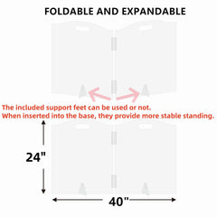 All Cheerful support feet gate provides stable placement