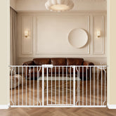 ALLAIBB extra wide gate in doorway with walk-through design for easy passage