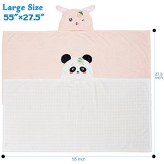 Allureza 6x absorbency towel demonstrates rapid moisture pickup after baths.