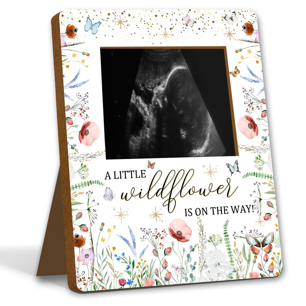 ALodr Wildflower frame closeup shows wood finish and display-ready design