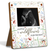ALodr Wildflower frame closeup shows wood finish and display-ready design