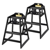 Alpine high chair with secure harness delivers safe mealtimes for babies.