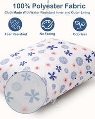 ALVABABY 30x36cm size offers ample space for cloth diapers.