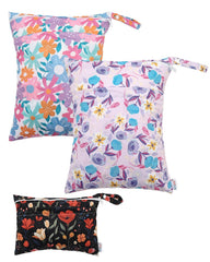 ALVABABY wet-dry bag front view with waterproof fabric for on-the-go use