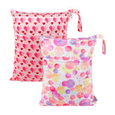 ALVABABY wet/dry bag front view with waterproof styling for busy families.