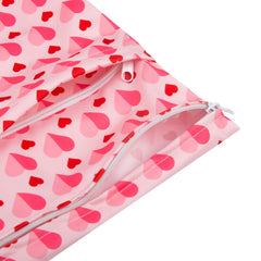 ALVABABY wet/dry bag two zippers highlight separate wet and dry compartments.