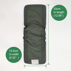 ALVABABY insert two-layer fiber and three-layer microfiber for softness