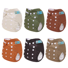 ALVABABY three-layer inserts highlight high absorbency for dry comfort.