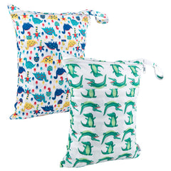 ALVABABY waterproof material keeps wet items contained and protected.