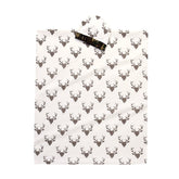 AlwaysFun deer-print swaddle blanket shows soft, breathable cotton for gentle newborn comfort.