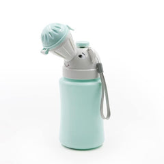 Alytimes portable potty shows 7.3 inch height for compact travel.