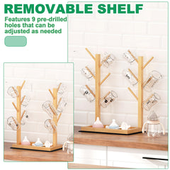 Alytree adjustable branches show flexible bottle placement for different kit sizes.