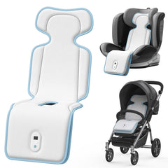 AMACOOL Baby Stroller Cooling Pad front view with dual blowers for on-the-go cooling